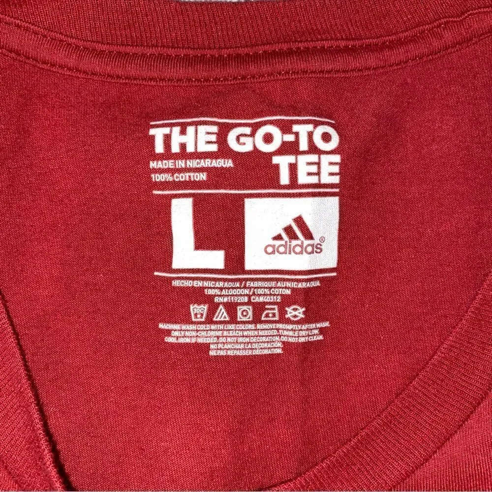 NBA adidas Cleveland cavaliers t-shirt size L